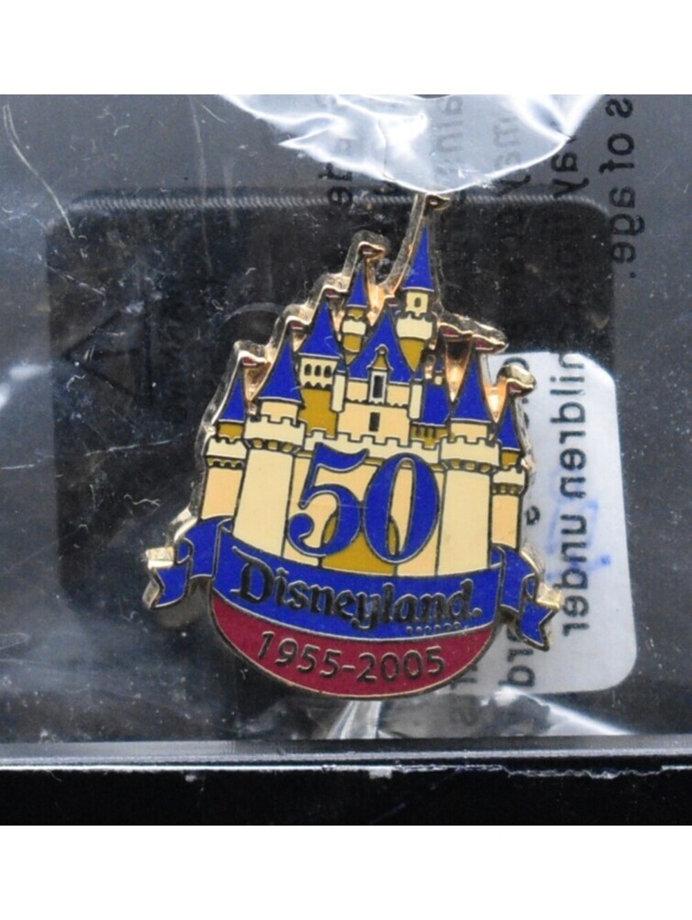 Disney Sleeping Beauty Castle Disneyland 50th Anniversary 1955-2005 Pin (C9)